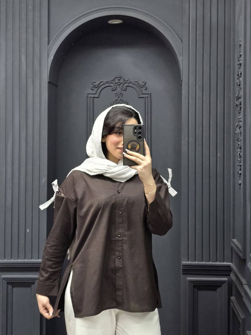 مانتو آستین پاپیون
