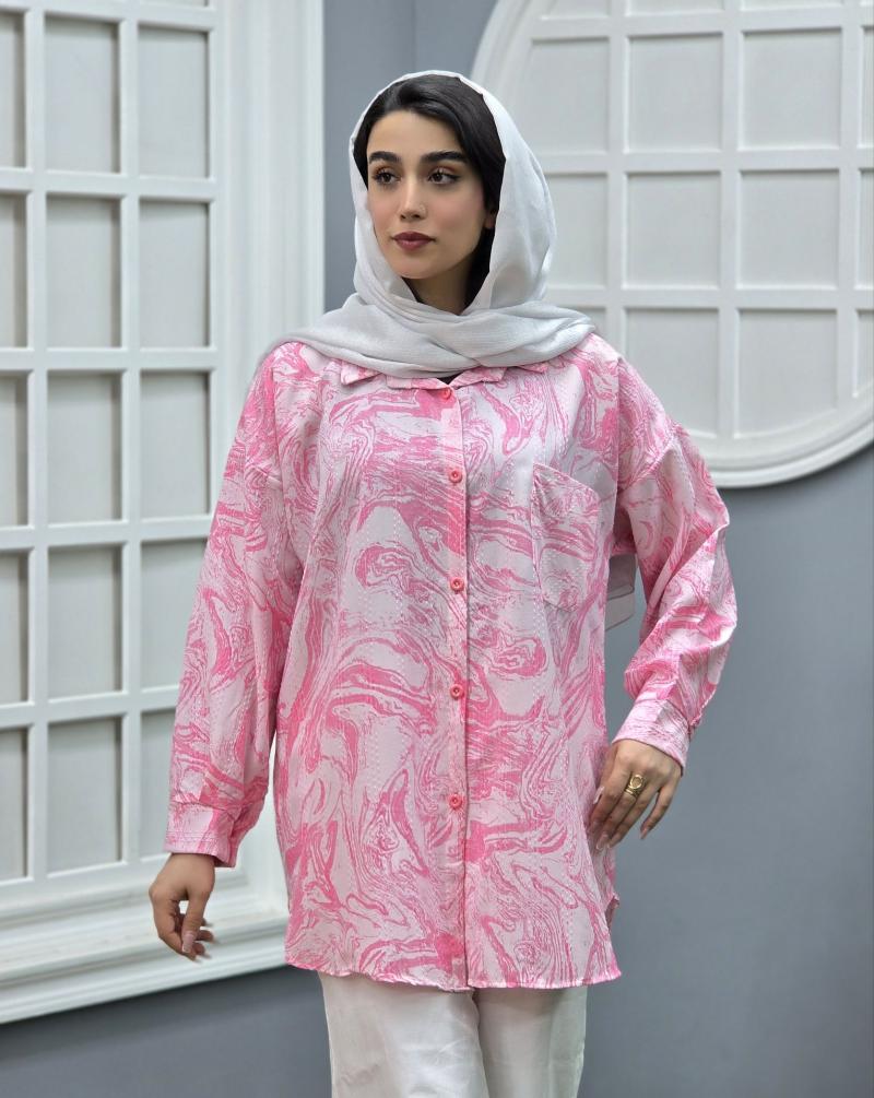 شومیز کوک دوزی طرحدار