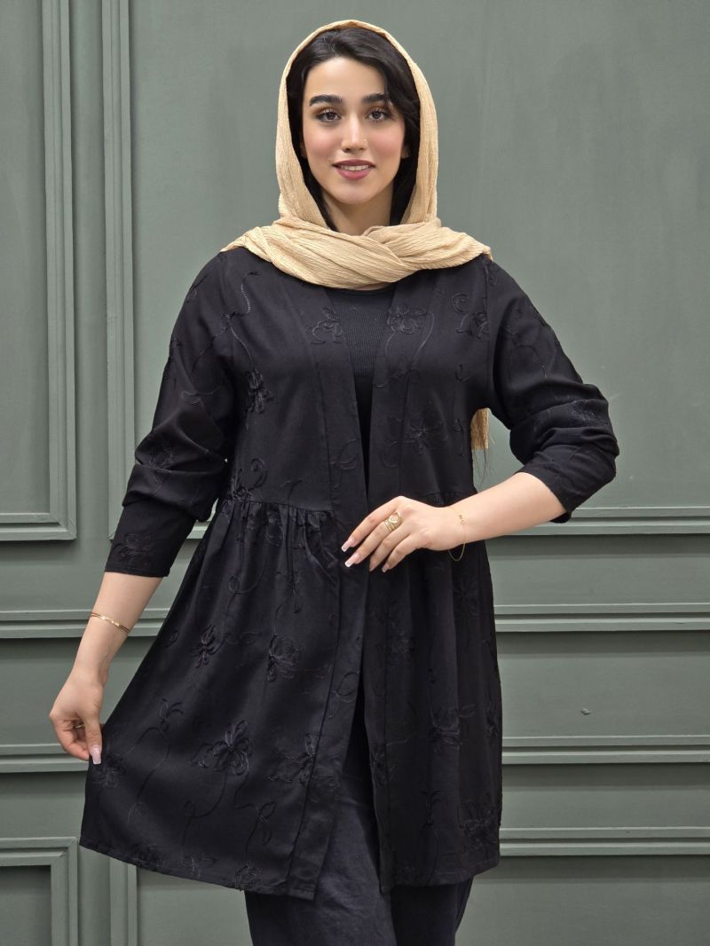 مانتو خامه دوزی عروسکی