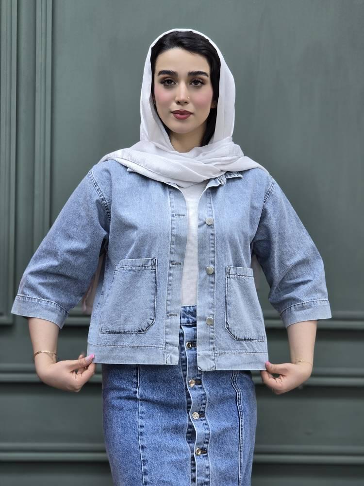 کت جین دو جیب