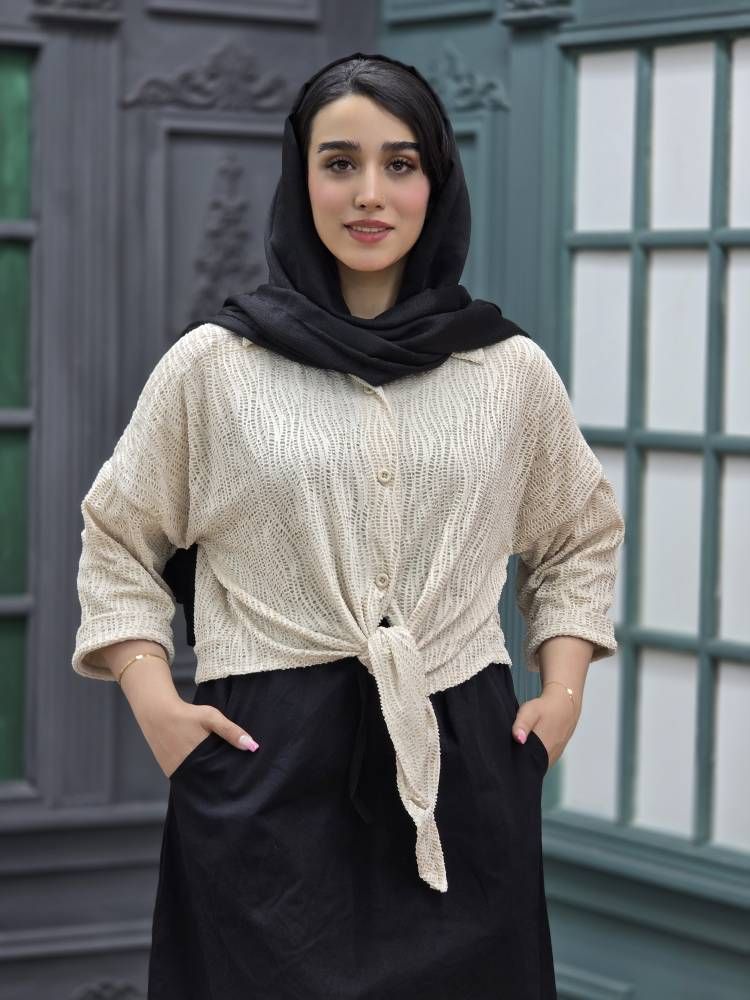 شومیز دانتل گره ای