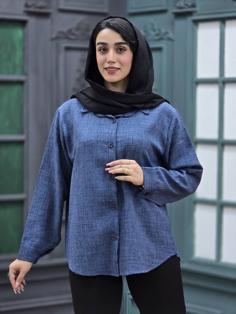 مانتو شانتون لمه دار تک جیب