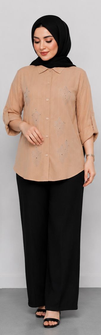 شومیز آیوا نگینی