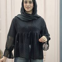 مانتو حریر عروسکی