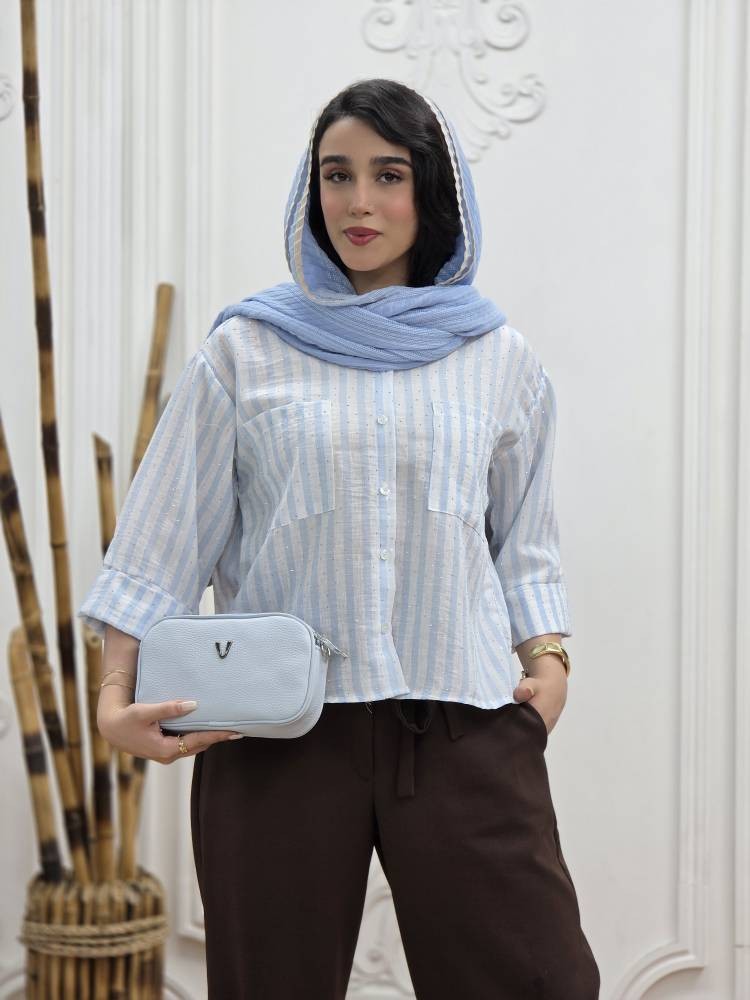 شومیز دیپلمات نگینی