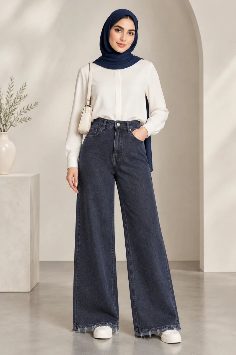 شلوار جین بگ Bershka